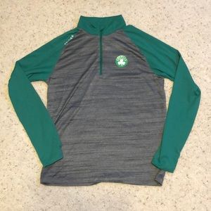 Light weight celtics quarter zip